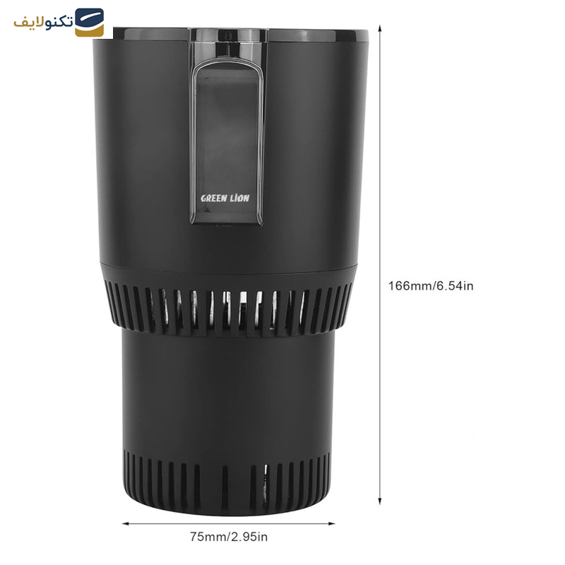 جا لیوانی هوشمند خودرو گرین لاین مدل Smart LED جا لیوانی هوشمند خودرو گرین لاین مدل Smart LED