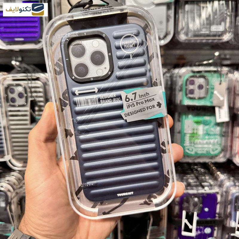 کاور یانگ کیت مدل پافر تیتانیوم مناسب برای گوشی موبایل اپل Apple iphone 15promax