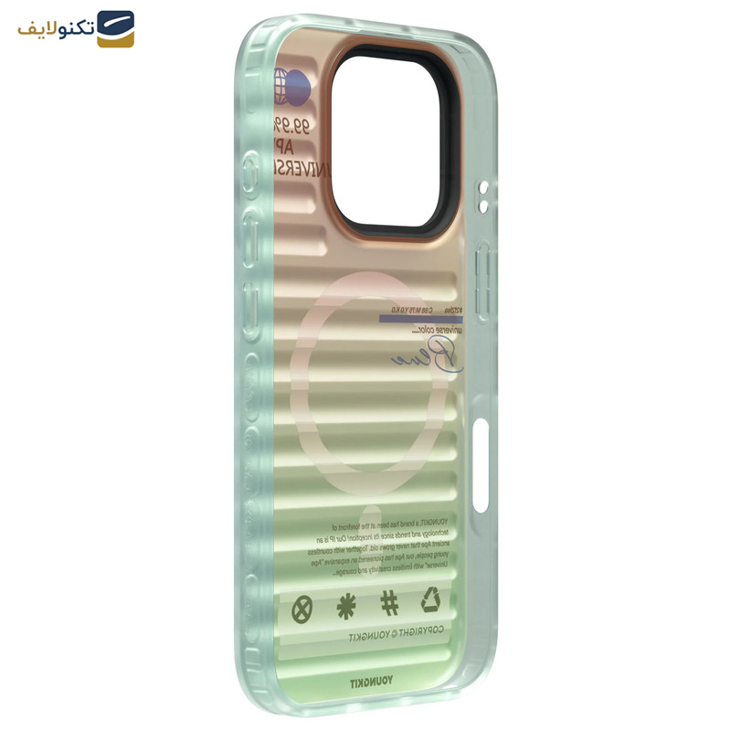 کاور یانگ کیت مدل Dynamic color کد Z02 مناسب برای گوشی موبایل اپل iphone 16promax کاور یانگ کیت مدل Dynamic color کد Z02 مناسب برای گوشی موبایل اپل iphone 16promax