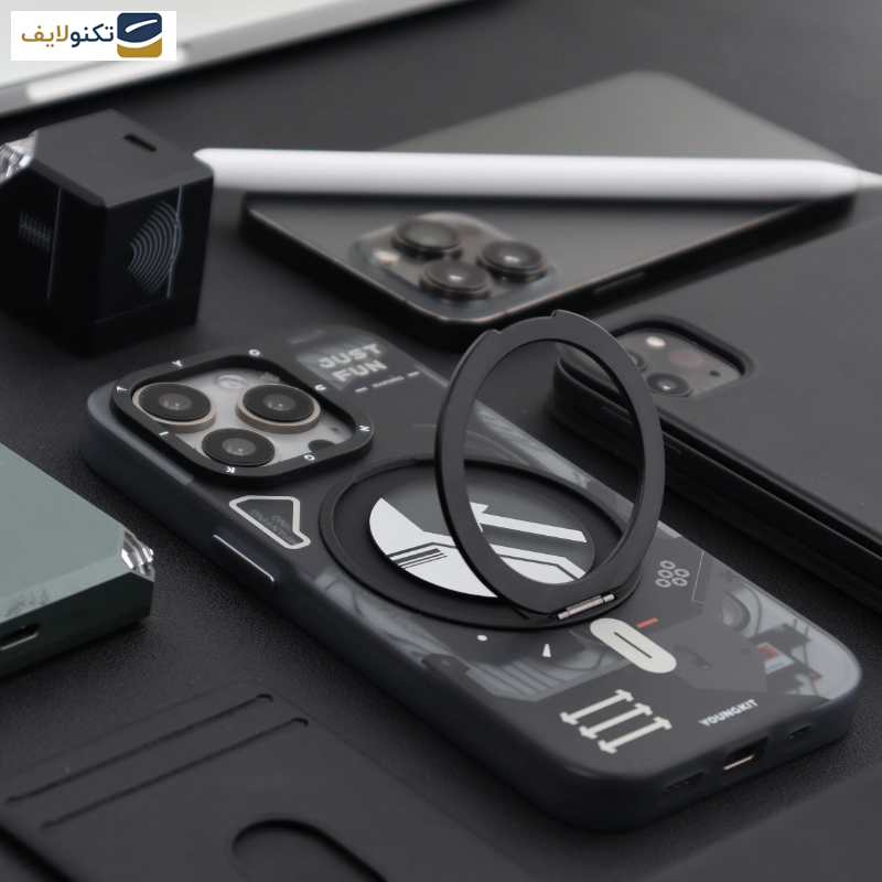  کاور یانگ کیت مدل Cyberpunk 360° کد Z03 مناسب برای گوشی موبایل اپل iphone15promax