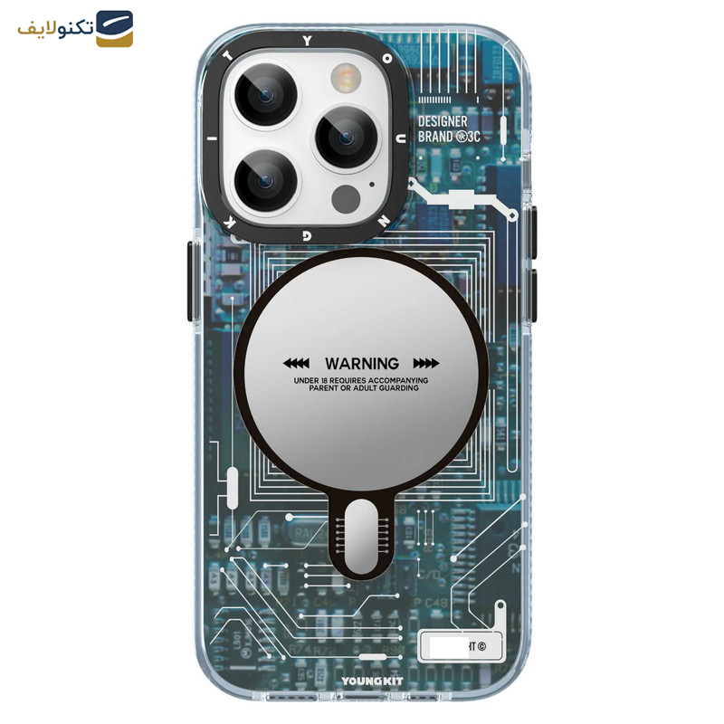 کاور یانگ کیت مدل Technology Magnetic کد CX018 مناسب برای گوشی موبایل اپل IPHONE 15 Pro Max