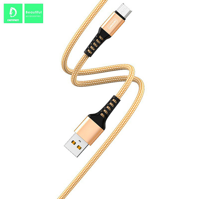 کابل تبدیل USB به microUSB دنمن مدل D02V طول 1 متر کابل تبدیل USB به microUSB دنمن مدل D02V طول 1 متر