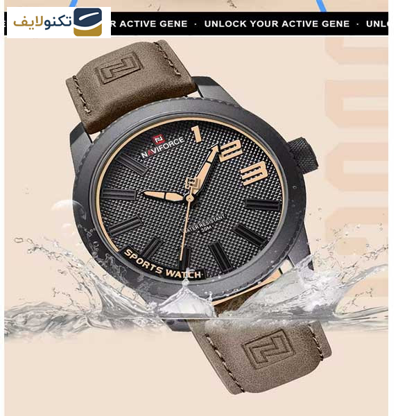 ساعت مچی عقربه‌ای مردانه نیوی فورس مدل NF9202L BYBN