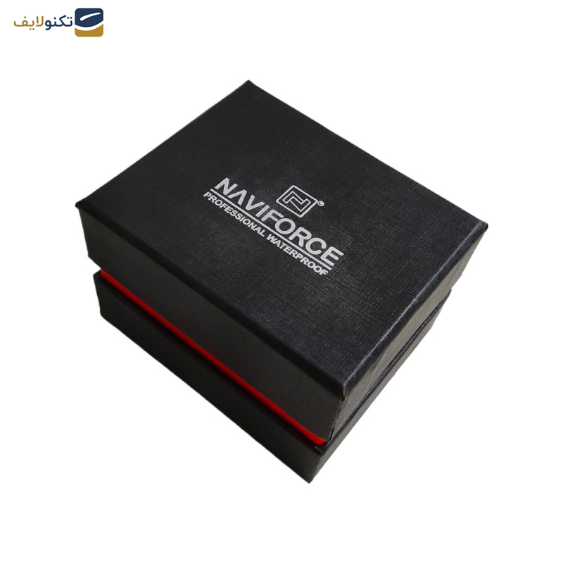 ساعت مچی عقربه‌ای مردانه نیوی فورس مدل کرنوگراف تقویمدار کد NF8028-S.GN