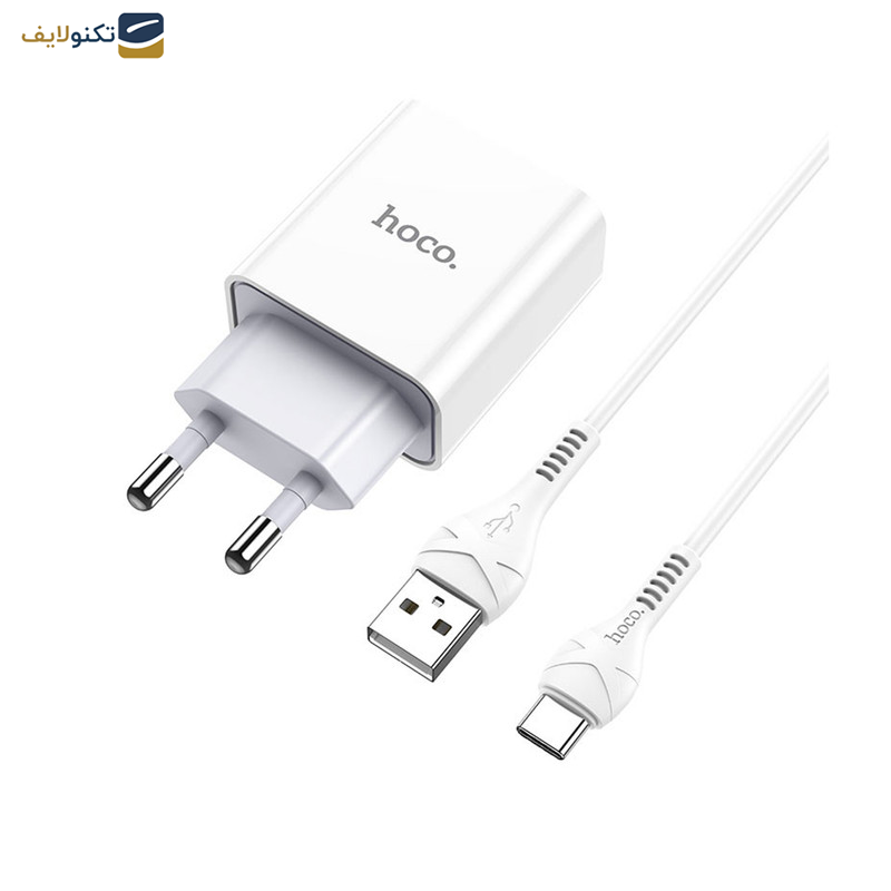 شارژر دیواری هوکو مدل C81A UCB-C شارژر دیواری هوکو مدل C81A UCB-C