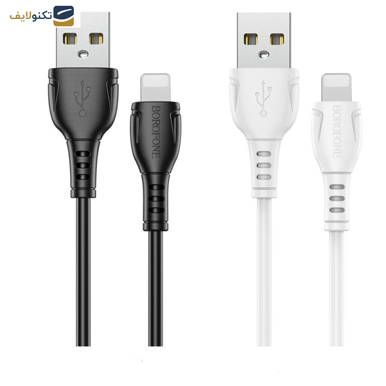 کابل تبدیل USB به لایتنینگ بروفون مدل BX51 طول 1 متر کابل تبدیل USB به لایتنینگ بروفون مدل BX51 طول 1 متر