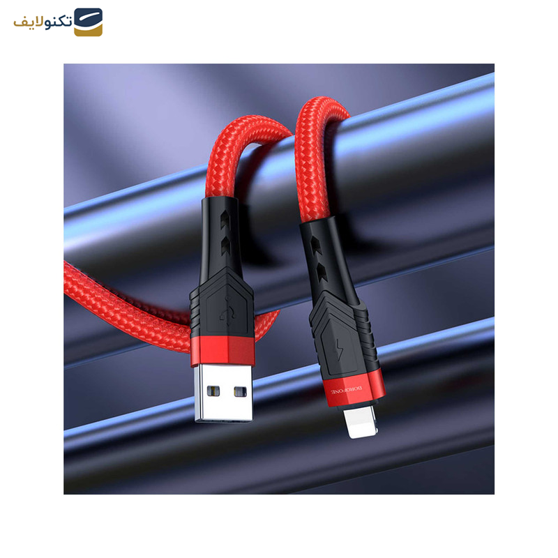 کابل تبدیل USB به لایتنینگ بروفون مدل BU35 طول 1.2 متر