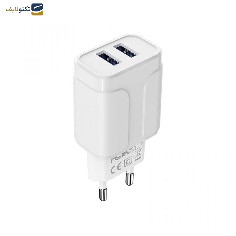 شارژر دیواری بروفون مدل BA37A به همراه کابل تبدیل USB-C شارژر دیواری بروفون مدل BA37A به همراه کابل تبدیل USB-C