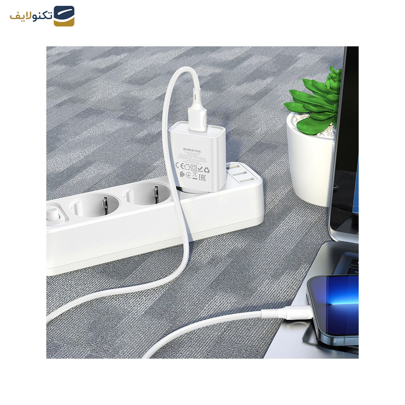 شارژر دیواری 10 وات بروفون مدل BA74A USB شارژر دیواری 10 وات بروفون مدل BA74A USB