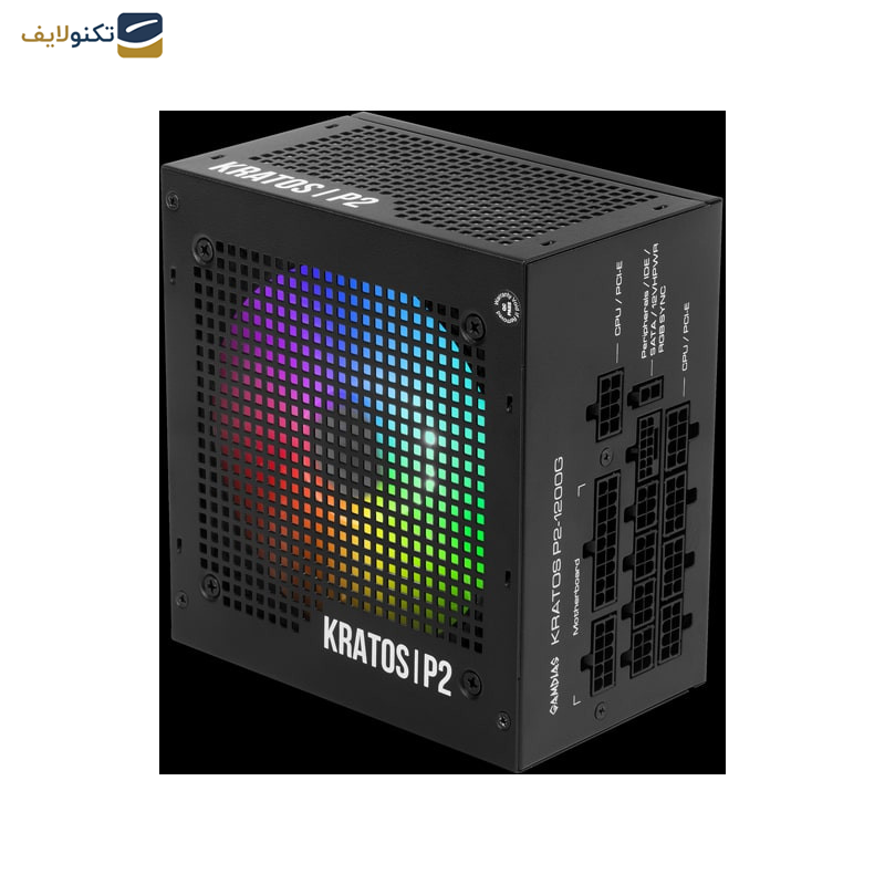 منبع تغذیه کامپیوتر گیم دیاس مدل KRATOS P2-1200G منبع تغذیه کامپیوتر گیم دیاس مدل KRATOS P2-1200G