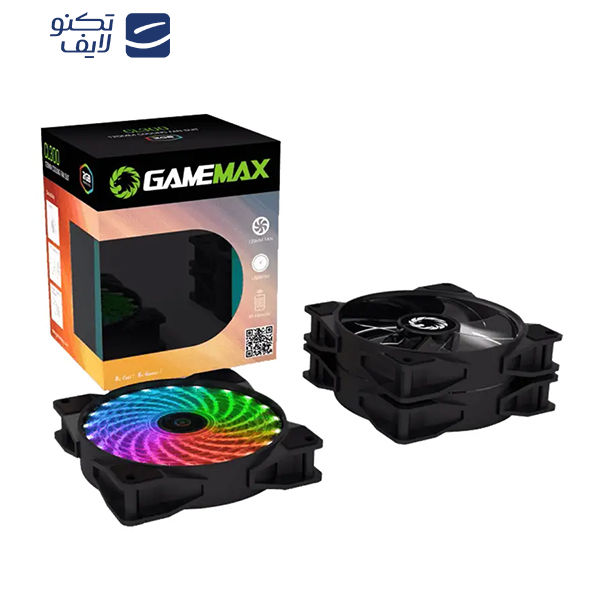 فن کیس گیم مکس مدل CL300 بسته 3 عددی فن کیس گیم مکس مدل CL300 بسته 3 عددی