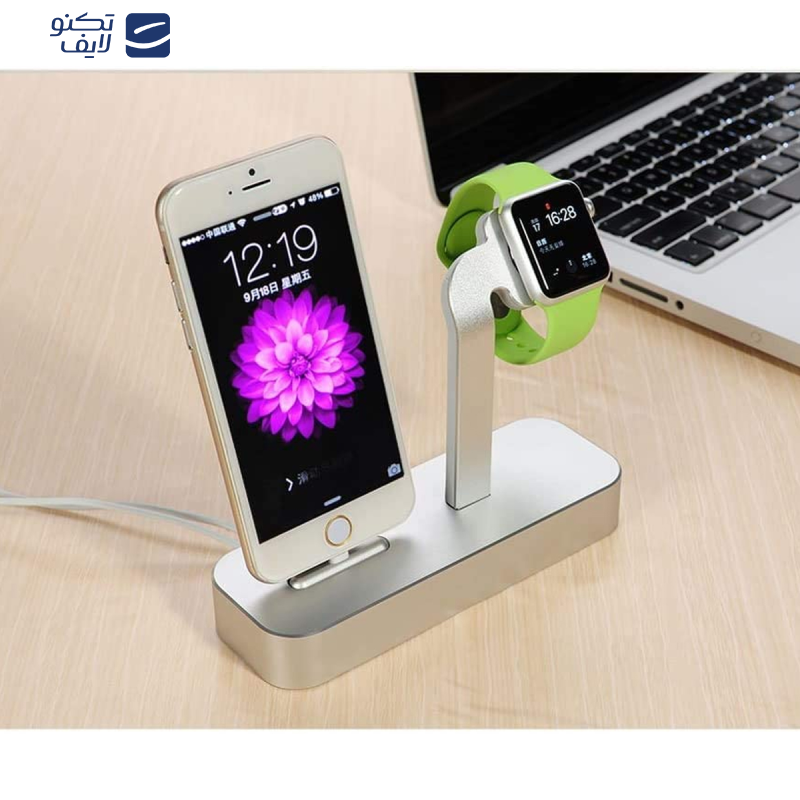 پایه شارژکوتتسی مدل CS2095 مناسب برای اپل واچ و آیفون پایه شارژکوتتسی مدل CS2095 مناسب برای اپل واچ و آیفون