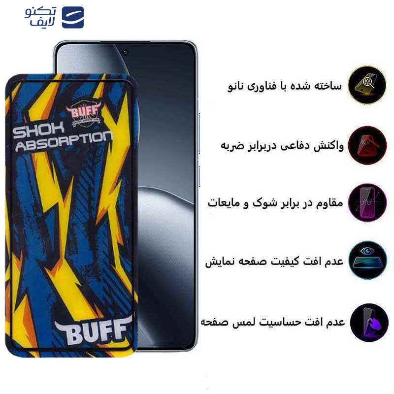 محافظ صفحه نمایش بوف مدل Shock-Shock مناسب برای گوشی موبایل شیائومی 14T Pro / 14T / Redmi k70 Ultra محافظ صفحه نمایش بوف مدل Shock-Shock مناسب برای گوشی موبایل شیائومی 14T Pro / 14T / Redmi k70 Ultra