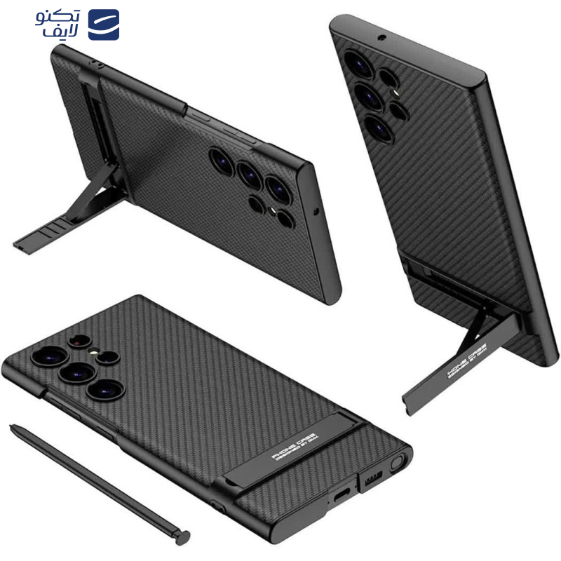 کاور اپیکوی مدل KickStand Carbon مناسب برای گوشی موبایل سامسونگ Galaxy S23 Ultra کاور اپیکوی مدل KickStand Carbon مناسب برای گوشی موبایل سامسونگ Galaxy S23 Ultra