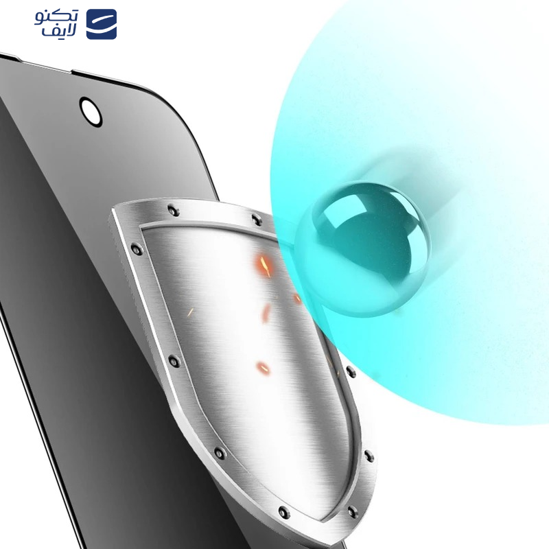 محافظ صفحه نمایش حریم خصوصی گرین لاین مدل 9H Steve مناسب برای گوشی موبایل اپل iphone 16/15 محافظ صفحه نمایش حریم خصوصی گرین لاین مدل 9H Steve مناسب برای گوشی موبایل اپل iphone 16/15