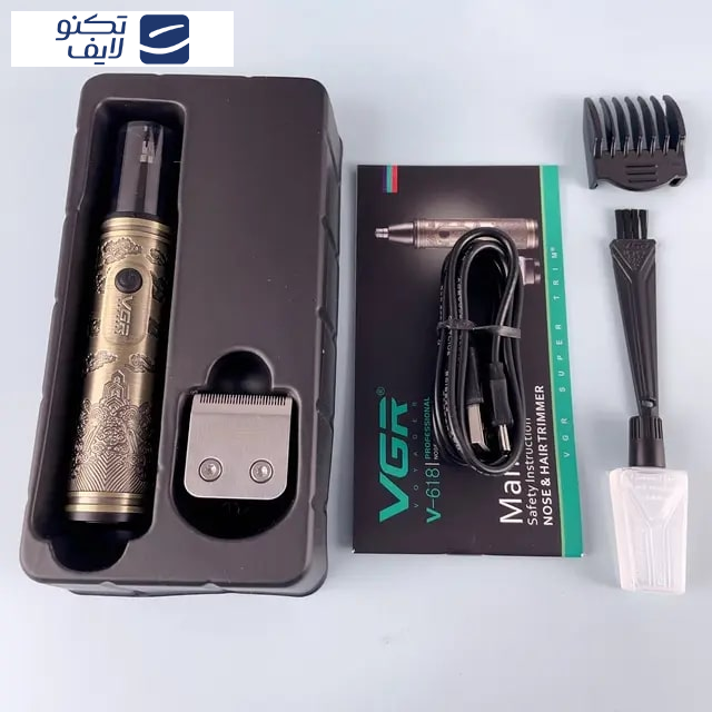 موزن گوش و بینی و خط زن وی جی ار مدل V618 موزن گوش و بینی و خط زن وی جی ار مدل V618