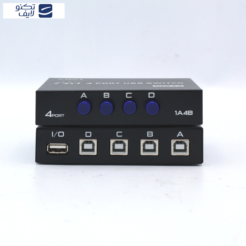 هاب سوئیچ چهار پورت پرینتر ای نت مدل En-SU4m
