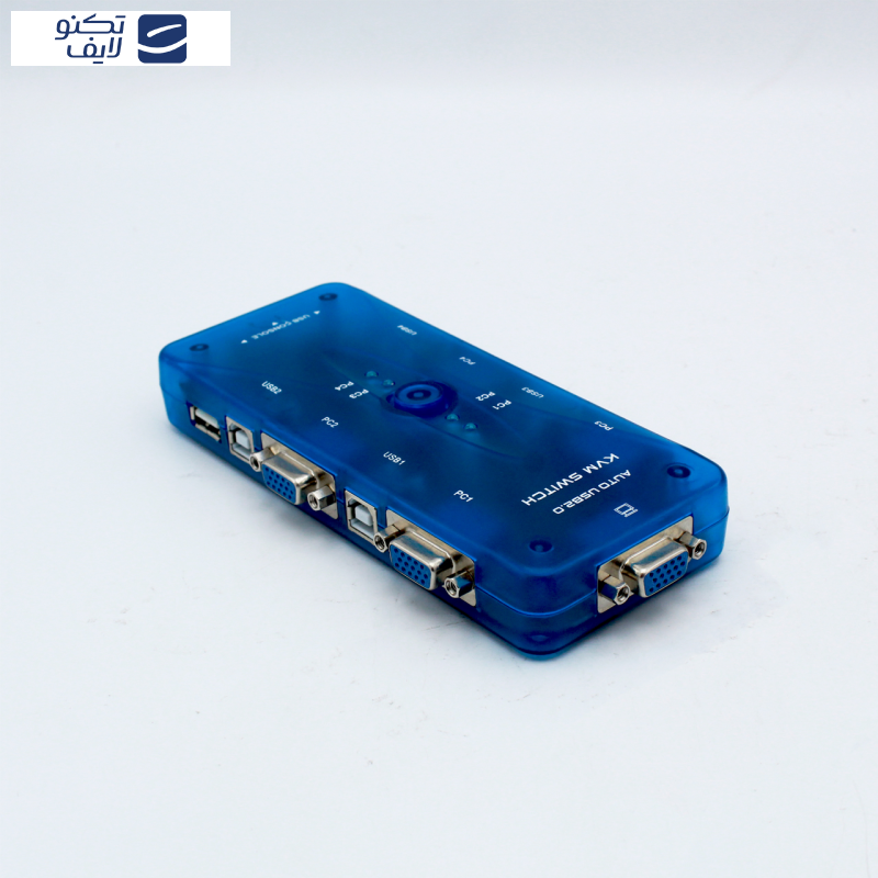 سوییچ 4 پورت KVM ای نت مدل En-SKV4au