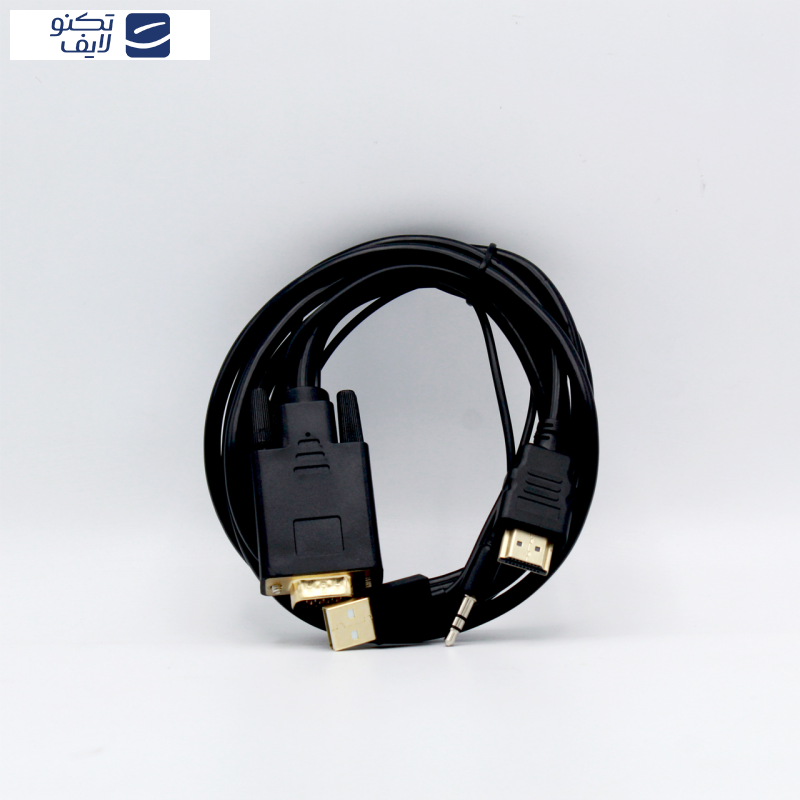 کابل Vga به Hdmi ای نت مدل En-CoV2017 طول 3 متر