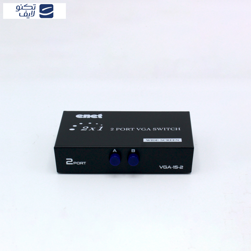 سوییچ دو پورت VGA ای نت مدل En-SV2m سوییچ دو پورت VGA ای نت مدل En-SV2m