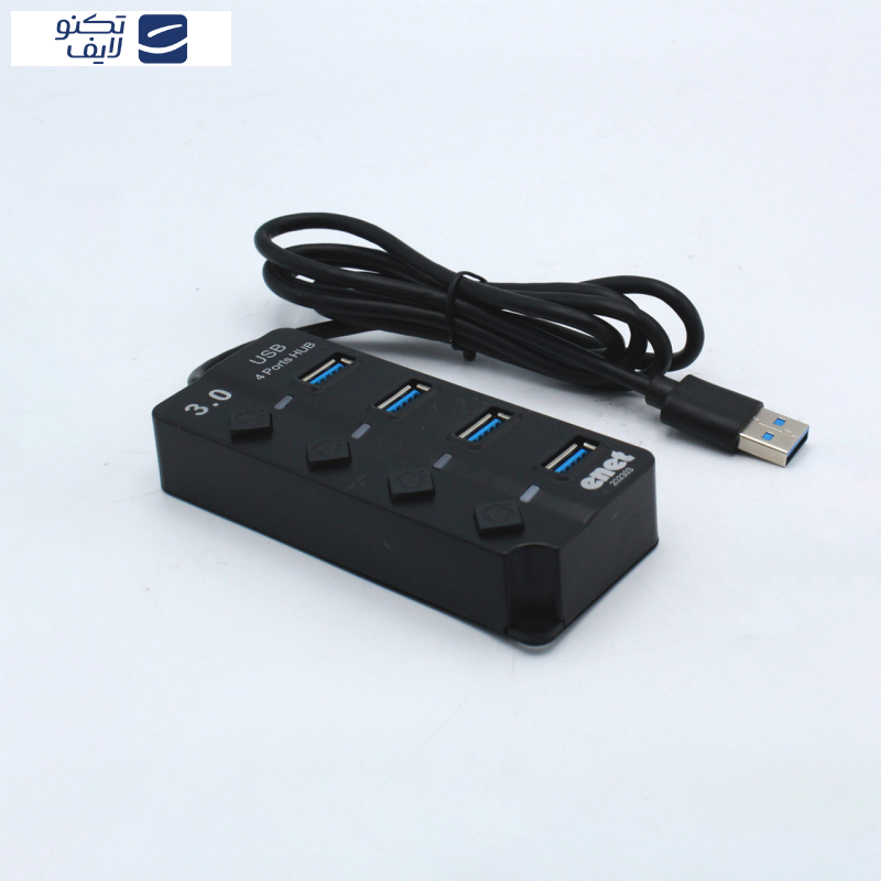 هاب چهار پورت USB 3.0 ای نت مدل En-HT35D هاب چهار پورت USB 3.0 ای نت مدل En-HT35D