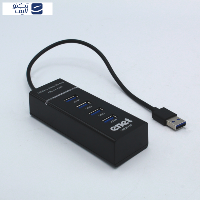 هاب چهار پورت USB 2.0 ای نت مدل En-HT24D هاب چهار پورت USB 2.0 ای نت مدل En-HT24D