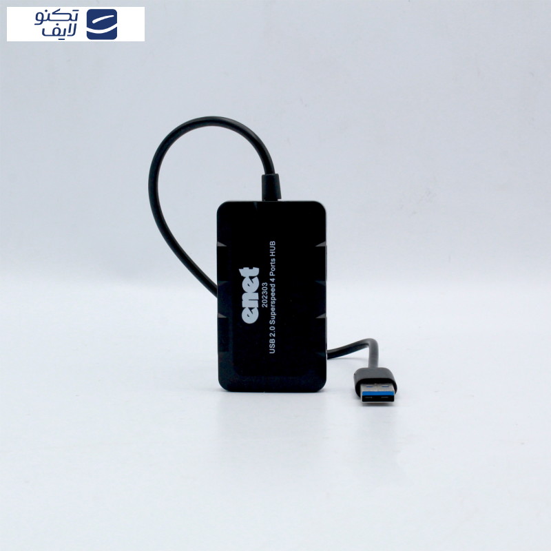 هاب چهار پورت USB 2.0 ای نت مدل EN-AB04 هاب چهار پورت USB 2.0 ای نت مدل EN-AB04