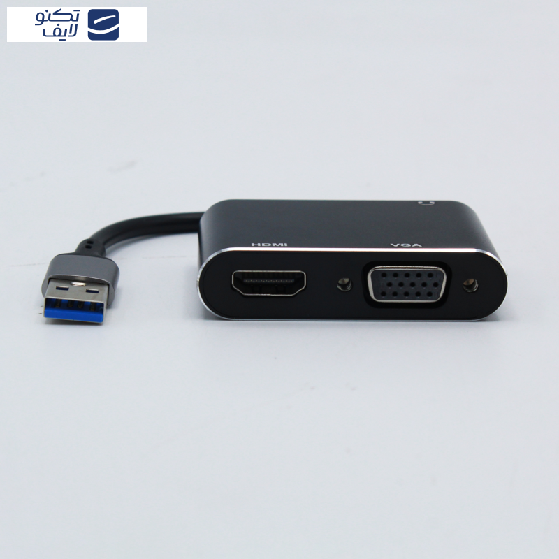 مبدل USB به HDMI/VGA ای نت مدل EN-CoU0012 مبدل USB به HDMI/VGA ای نت مدل EN-CoU0012