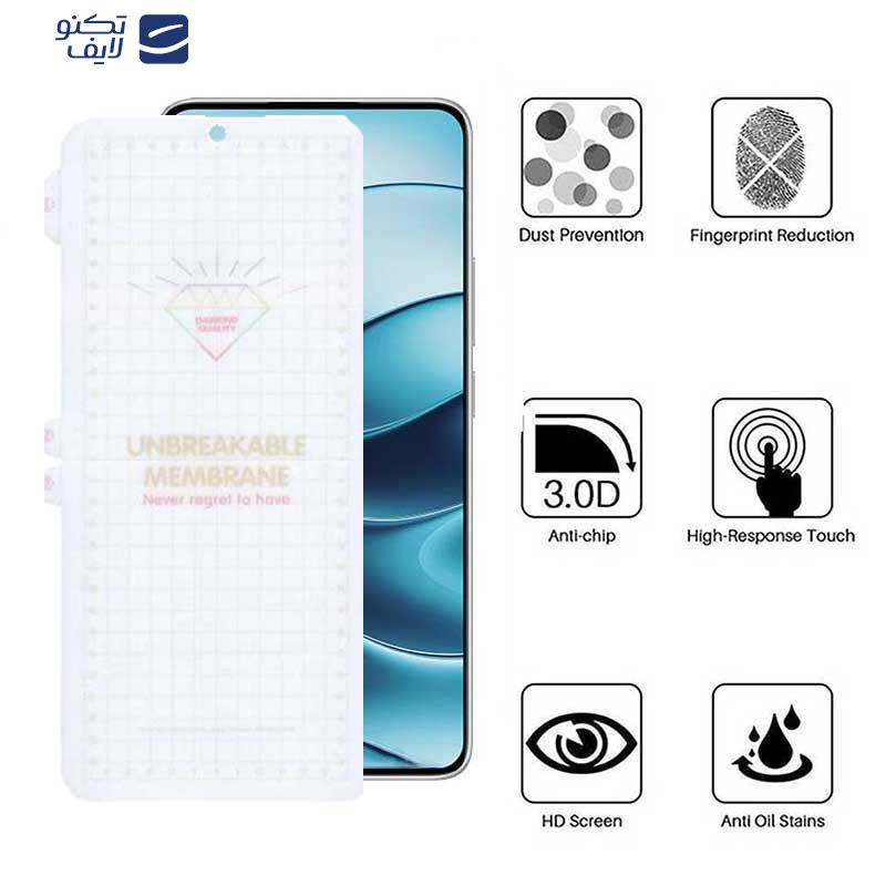 محافظ صفحه نمایش بوف مدل Hydrogel مناسب برای گوشی موبایل شیائومی Redmi Note 14 / Note 14 Pro / Note 14 Pro Plus / Mi 12 Pro