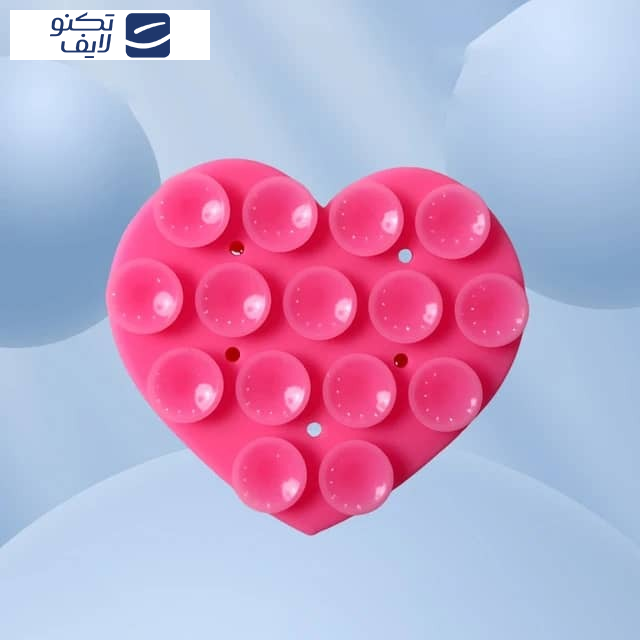 نگهدارنده گوشی موبایل اِپیکوی مدل Silicone Sticker Heart نگهدارنده گوشی موبایل اِپیکوی مدل Silicone Sticker Heart