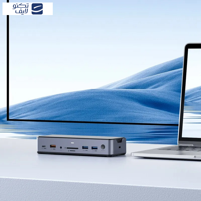 هاب داک استیشن 15 پورت هگیبیس مدل Dk1403 هاب داک استیشن 15 پورت هگیبیس مدل Dk1403