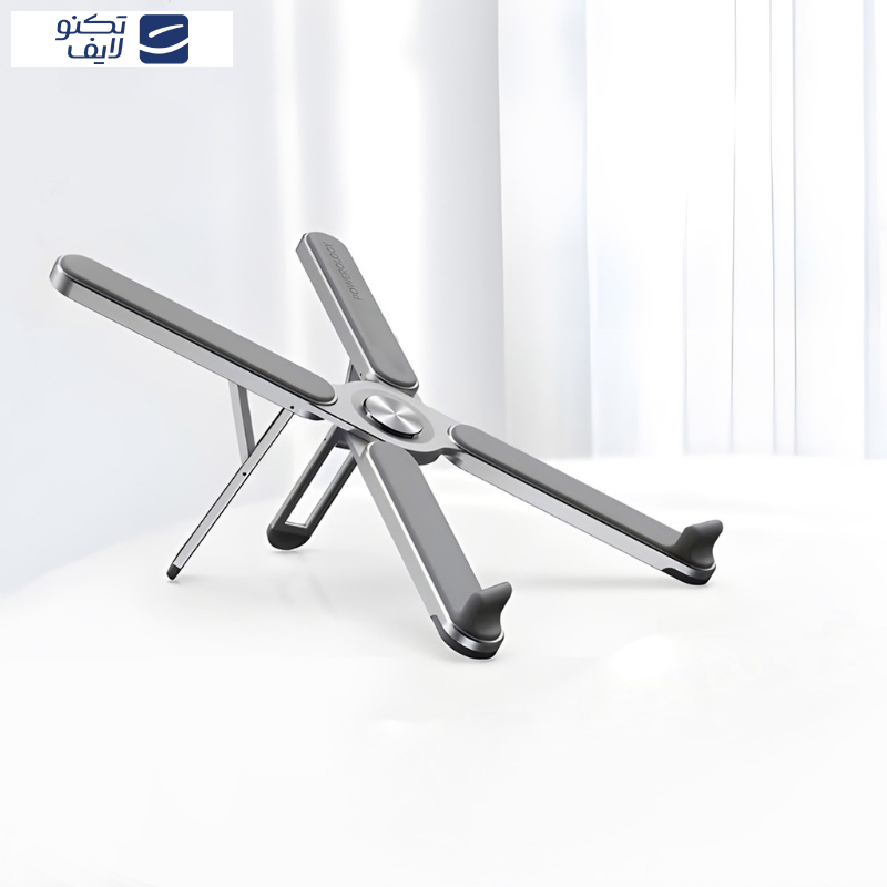 پایه نگهدارنده لپ تاپ پاورولوجی مدل PWAALPFLS Z0030MK پایه نگهدارنده لپ تاپ پاورولوجی مدل PWAALPFLS Z0030MK