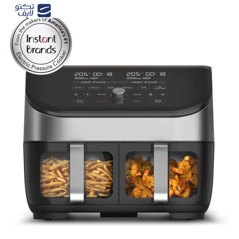 سرخ کن بدون روغن اینستنت مدل Vortex ClearCook DAF8132SS