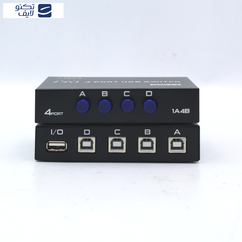 هاب سوئیچ چهار پورت پرینتر ای نت مدل En-SU4m هاب سوئیچ چهار پورت پرینتر ای نت مدل En-SU4m