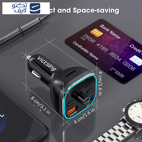 پخش کننده اف ام خودرو ویکت سینگ مدل BH378A