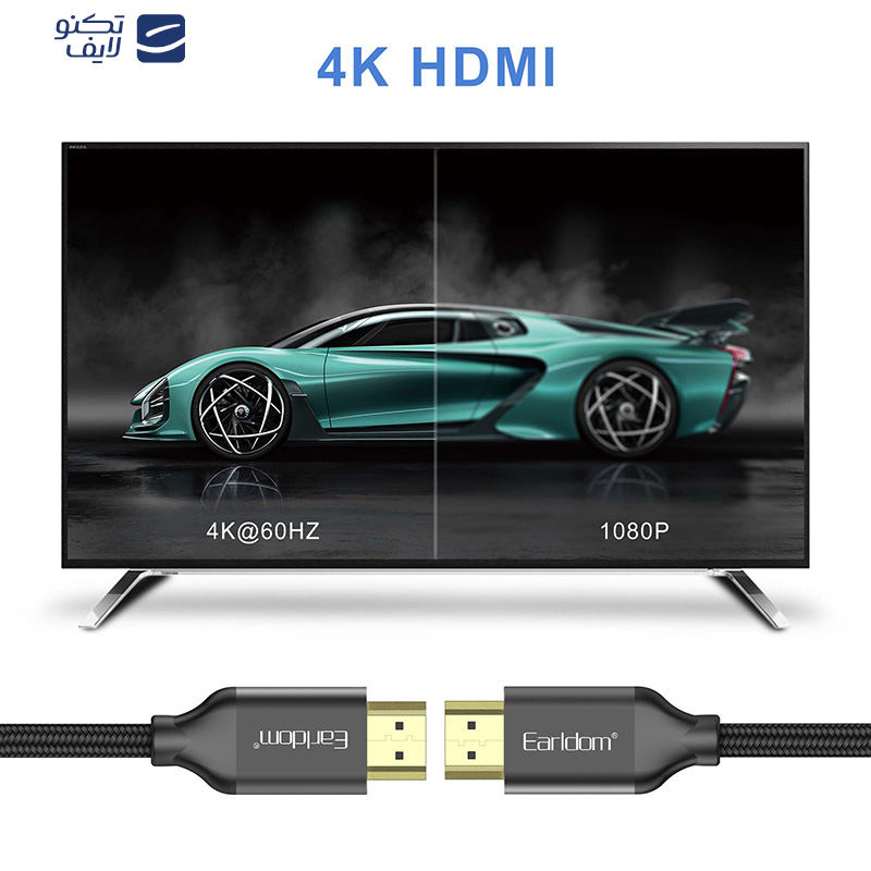 کابل HDMI ارلدام مدل ET-W26 طول 2 متر کابل HDMI ارلدام مدل ET-W26 طول 2 متر