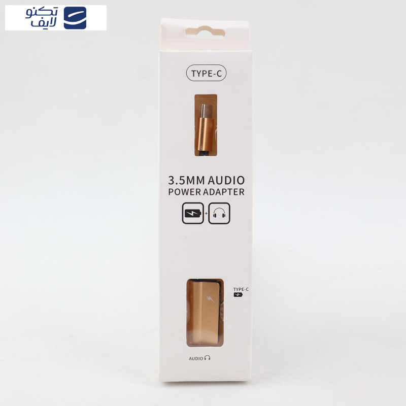 مبدل جک 3.5 به USB-C مدل M33 مبدل جک 3.5 به USB-C مدل M33