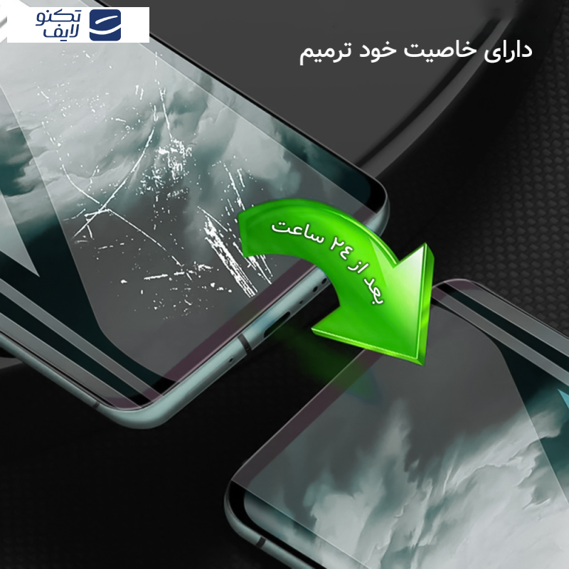 محافظ صفحه نمایش شفاف راک اسپیس مدل Resistant مناسب برای گوشی موبایل گوگل Pixel 9