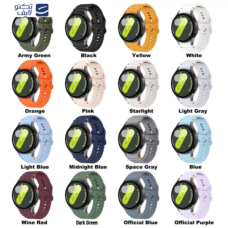 بند مسیر مدل Silicone ORG Sport مناسب برای ساعت هوشمند سامسونگ Galaxy Watch 7 40mm / Watch 7 44mm / Watch FE 40mm بند مسیر مدل Silicone ORG Sport مناسب برای ساعت هوشمند سامسونگ Galaxy Watch 7 40mm / Watch 7 44mm / Watch FE 40mm