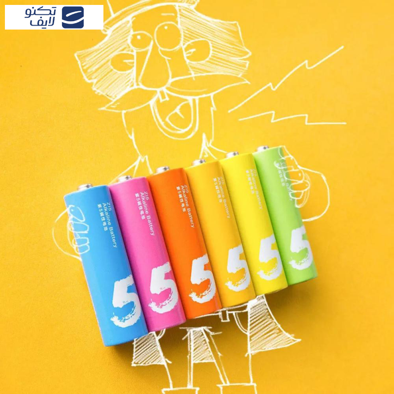 باتری قلمی زد ام آی مدل ZI5 بسته چهار عددی