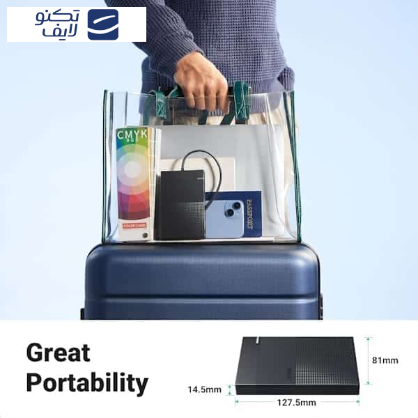 قاب هارد اکسترنال 2.5 اینچی USB 3.0 یوگرین مدل CM471-30719 قاب هارد اکسترنال 2.5 اینچی USB 3.0 یوگرین مدل CM471-30719