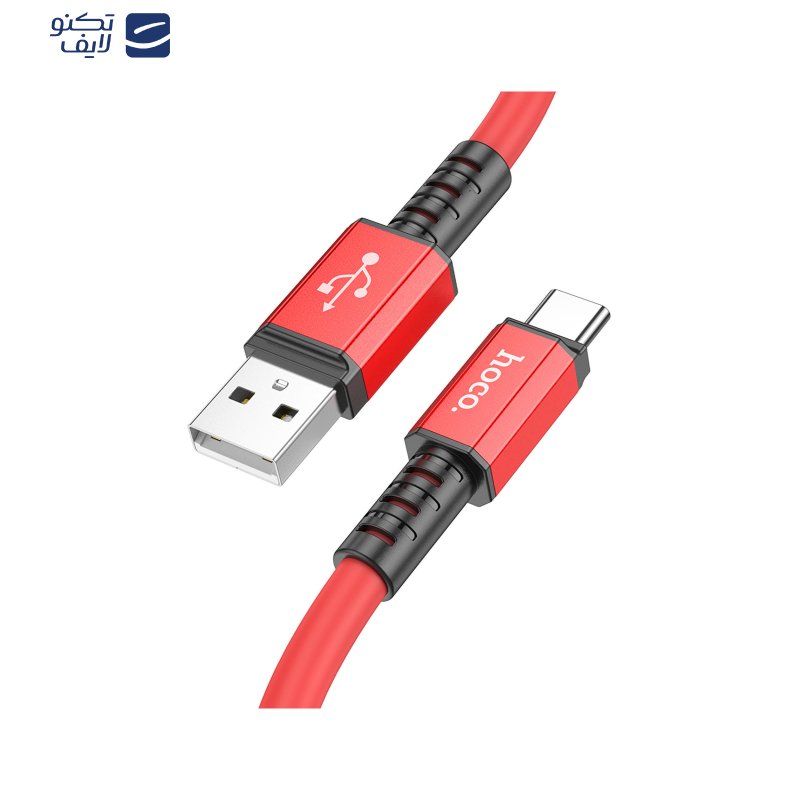 کابل تبدیل USB به USB-C هوکو مدل X85 طول 1 متر کابل تبدیل USB به USB-C هوکو مدل X85 طول 1 متر