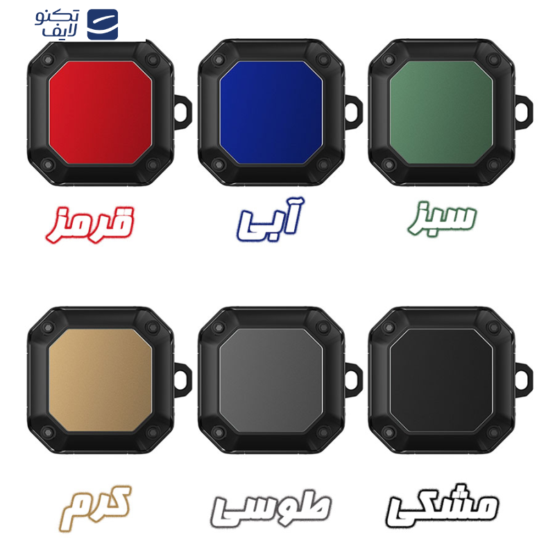 gallery-کاور کیس هندزفری بی سیم سامسونگ Galaxy Buds Live - Buds Pro - Buds 2 - Buds 2 Pro - Buds FE اسپایدر مدل Mecha Hardware  copy.png