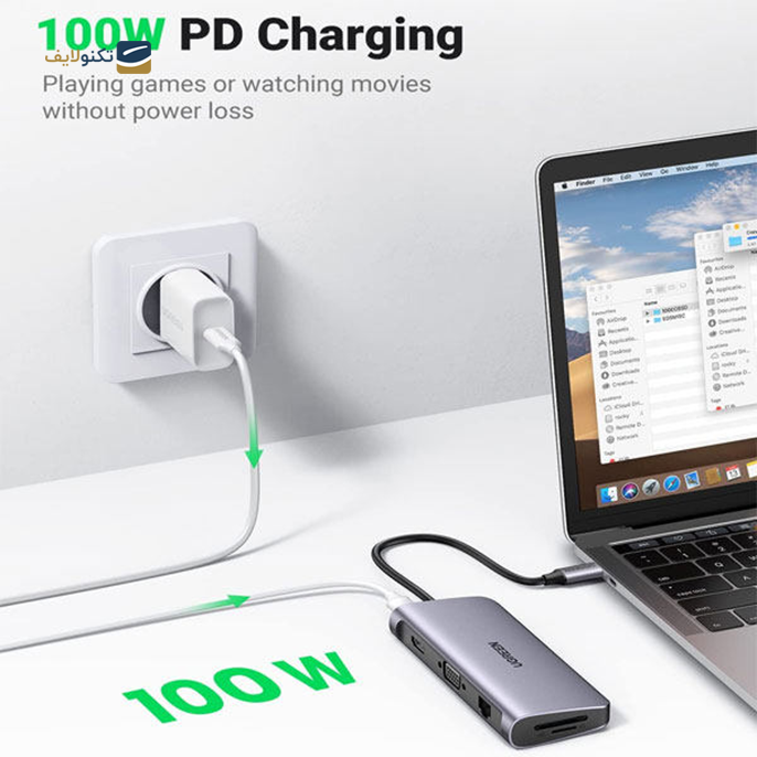 gallery-هاب USB-C یوگرین 10 پورت مدل CM179-gallery-2-TLP-10549_02492136-e726-4b17-a81b-8995647bf143.png