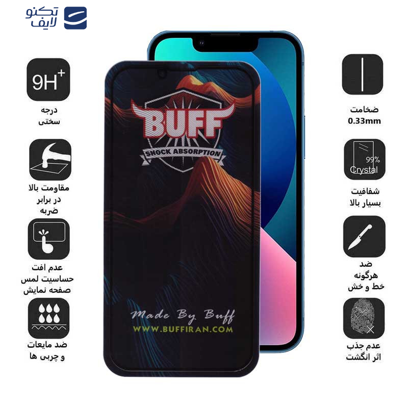 gallery-محافظ صفحه نمایش گوشی اپل iPhone 16e - 14 - 13 Pro - 13 بوف مدل Mountain copy.png
