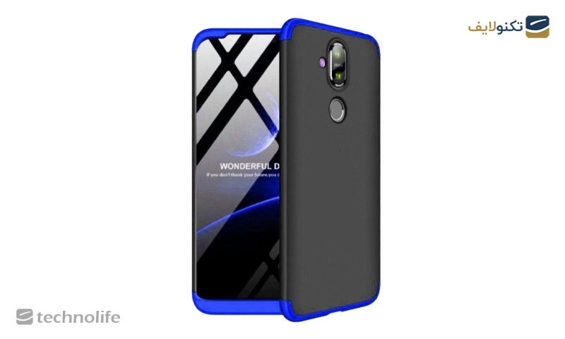 قاب محافظ 360 درجه GKK گوشی نوکیا 8.1 / 7 Nokia قاب محافظ 360 درجه GKK گوشی نوکیا 8.1 / 7 Nokia