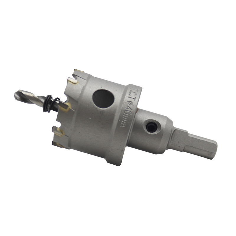 مته گردبر الماسه وی تولز مدل YP-TCT-VT3122-040 سایز 40 میلی متر مته گردبر الماسه وی تولز مدل YP-TCT-VT3122-040 سایز 40 میلی متر