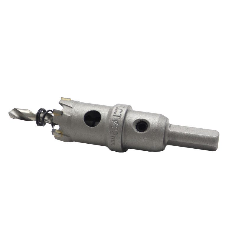 مته گردبر الماسه وی تولز مدل YP-TCT-VT3114-022 سایز 22 میلی متر مته گردبر الماسه وی تولز مدل YP-TCT-VT3114-022 سایز 22 میلی متر