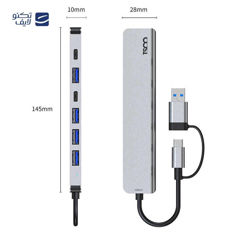 gallery-هاب 4 پورت USB A تسکو مدل THU 1142 copy.png gallery-هاب 4 پورت USB A تسکو مدل THU 1142 copy.png