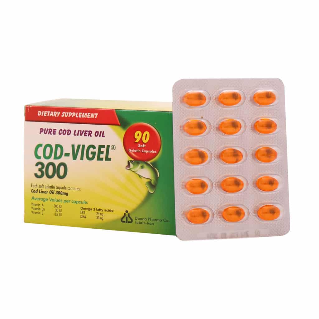 کپسول کاد ویژل 300 میلی گرم دانا 90 عدد کپسول کاد ویژل 300 میلی گرم دانا 90 عدد